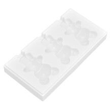 Silikon-Eisriegelform mit mehreren Gittern,