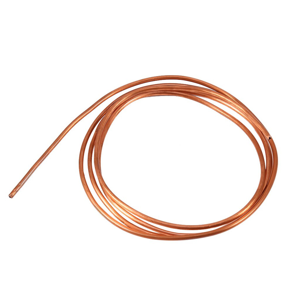 4Mm Soft Copper Pipe 3/32 Inch Flexible Tubing 2M Coil For Plumbing Refrigeration Air Conditioning 9187378648803