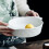 Ceramic Baking Dish with Handles, Large Capacity Oven Safe Pan for Roasting and Baking, White 2