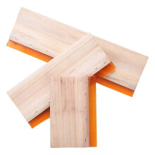 3 zeefdrukschrapers, verfschrapers, kartonschrapers 16cm 24cm 33cm