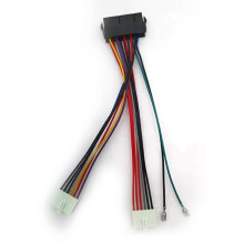 ATX 20-pins naar AT 6-pins 2-poorts voedingsadapterkabel (1 stuk) voor 286-, 386- en 486-computers