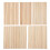 100x houten deuvels in 5 diameters (6 inch) 1