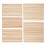 100x houten deuvels in 5 diameters (6 inch) 2