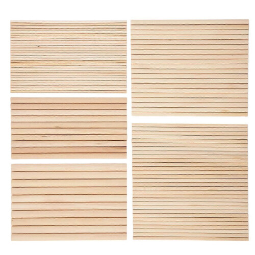 100x houten deuvels in 5 diameters (6 inch) 1