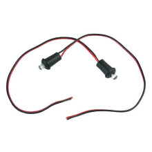 Set van 2 blauwe 12V-knipperlichten, autoalarm, LED-dashboardverlichting en motoraccessoires
