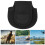 Wasserdichte Nylon-Anglerrollen-Tasche – Robust, elastisch, 12x12cm, Schwarz 1