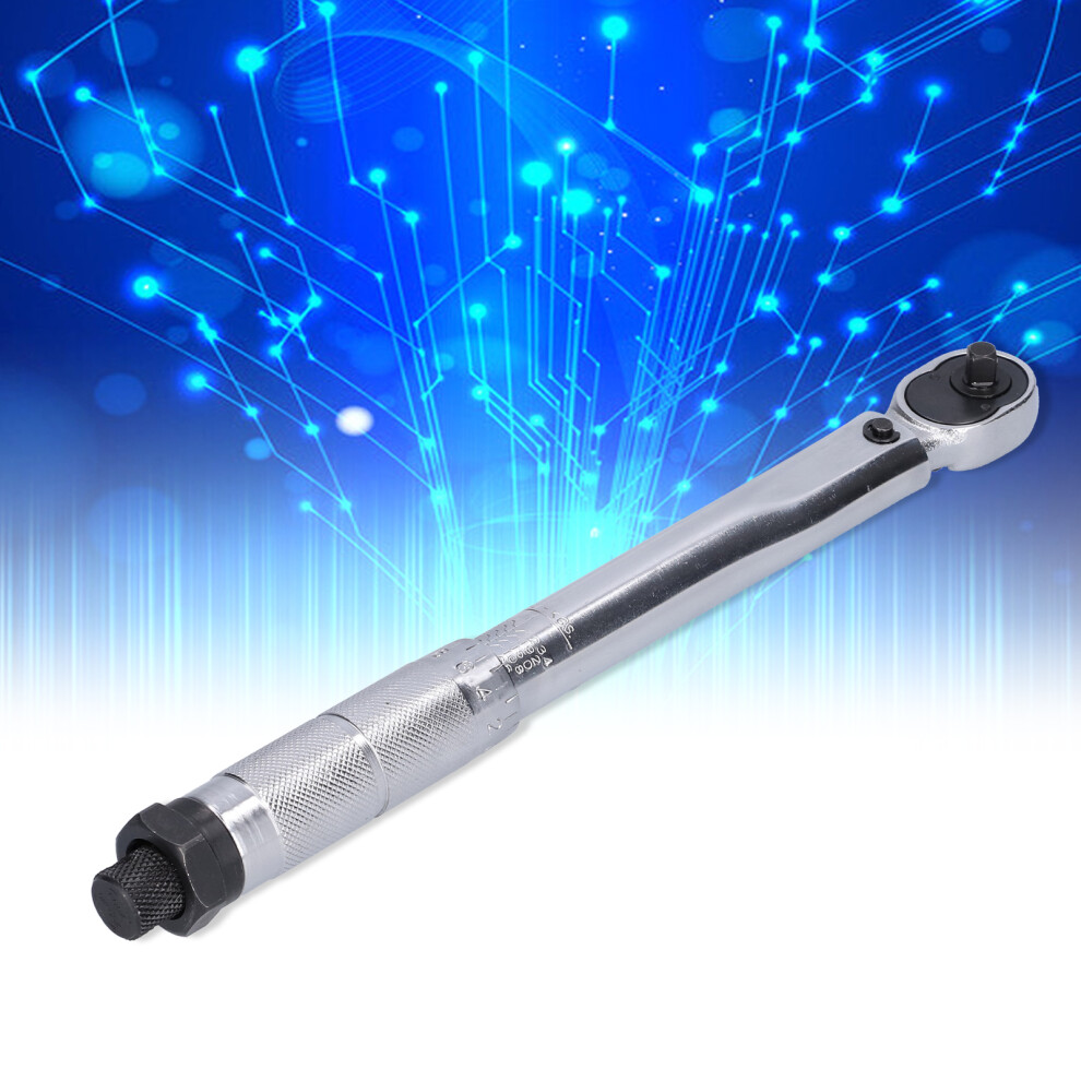 Adjustable Torsion Wrench 1/4In Drive 5-25N.m Industrial Manual Tool 8151377723015