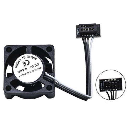 3D-printer printkop koelventilator, mini-koelventilator, PWM-temperatuurregeling voor Bambu Lab P1S P1P