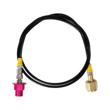 Terra Machine CO2-adapter, snelkoppeling, CGA320 kunststof buis voor DUO/TERRA/ART/Crystal