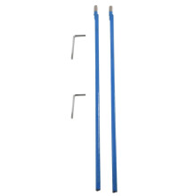 stuks 9 x 440 mm tweeweg stalen halspen voor gitaar