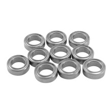 10 stuks miniatuur afgedichte diepgroefkogellagers met metalen afscherming, metrische maat: MR85-ZZ, 5 x 8 x 2,5 mm