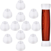 12 stuks antiaanbaklaag en duurzame witte synthetische pincontactdozen voor CA F