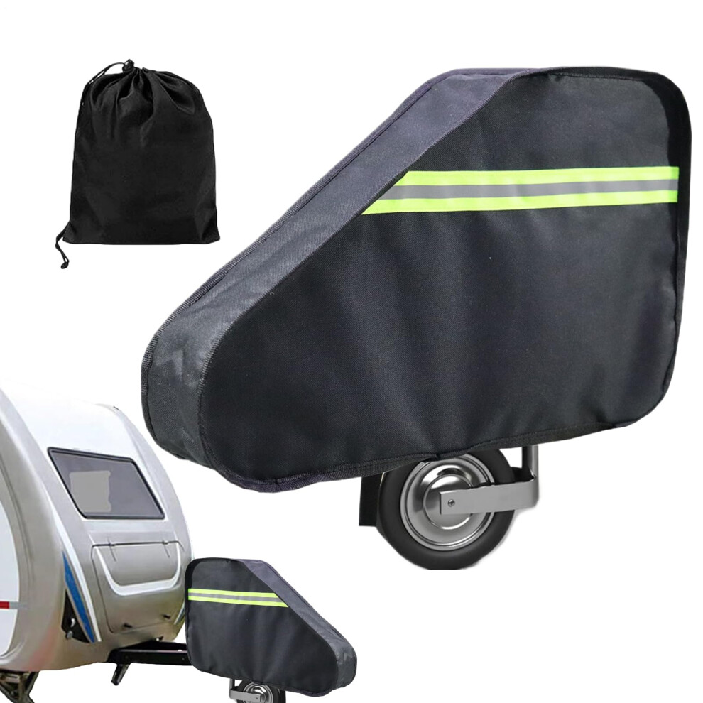 Waterproof Rv Trailer Hitch Cover 600D Oxford With Reflective Strips And Allseason Protection 9187378649428
