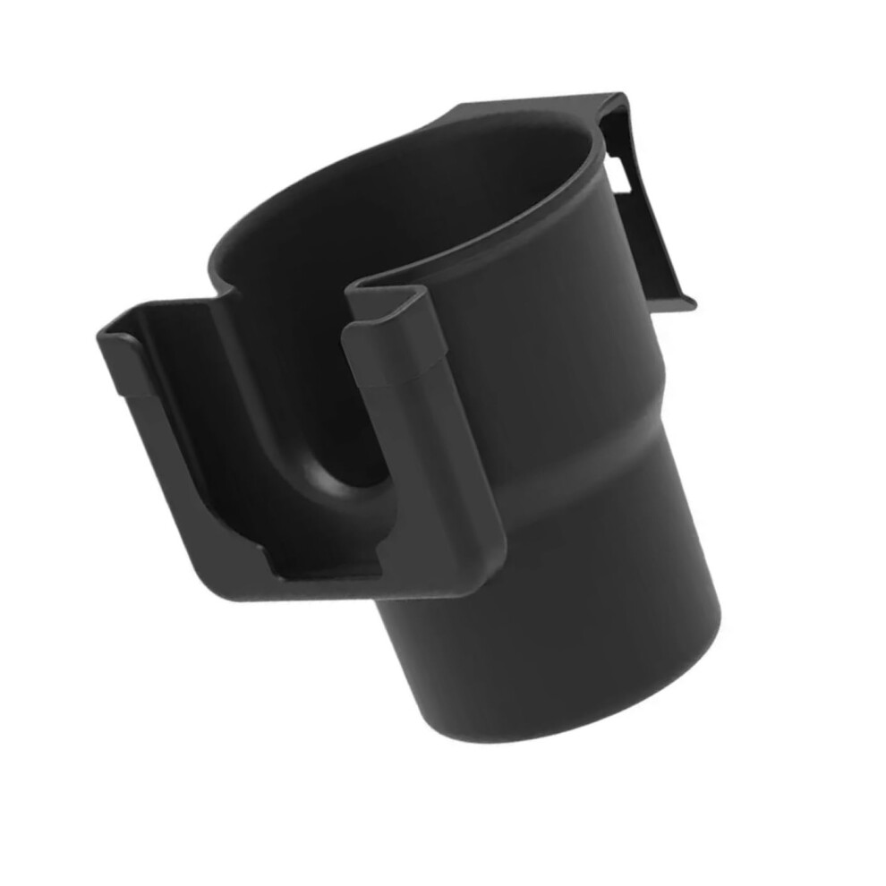 Universal Car Cup Holder For Air Vent With Phone Slot, Adjustable Drink Storage For Coffee And Bottles, Black 9187378649442