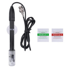 Vervangende pH-sonde voor aquarium- en hydrocultuurlaboratoriumelektrode pH-meter potentiaaltest BNC-connector Q9