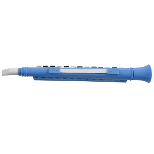 13-toetsen blauwe melodica, mondharmonica, draagbare blaaspiano 2