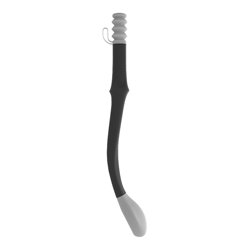 Gray Toilet Toilet Cleaning Device Ergonomic Toilet Paper Stick For Elderly Disabled Postoperative Hygiene Tool