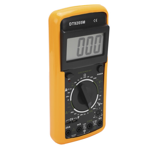 Multimètre numérique DT9205M, 800 mAh, noir compact 2