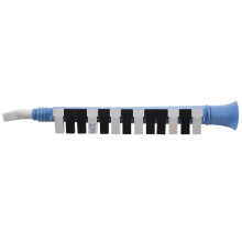 13-toetsen blauwe melodica, mondharmonica, draagbare blaaspiano