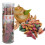 42pcs Natural Backflow Incense Cones Set with Storage Bottle, Various Scents 1