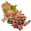 42pcs Natural Backflow Incense Cones Set with Storage Bottle, Various Scents 4