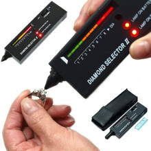 Zeer nauwkeurige diamanttester voor professionele juweliers (zwarte diamanttester)