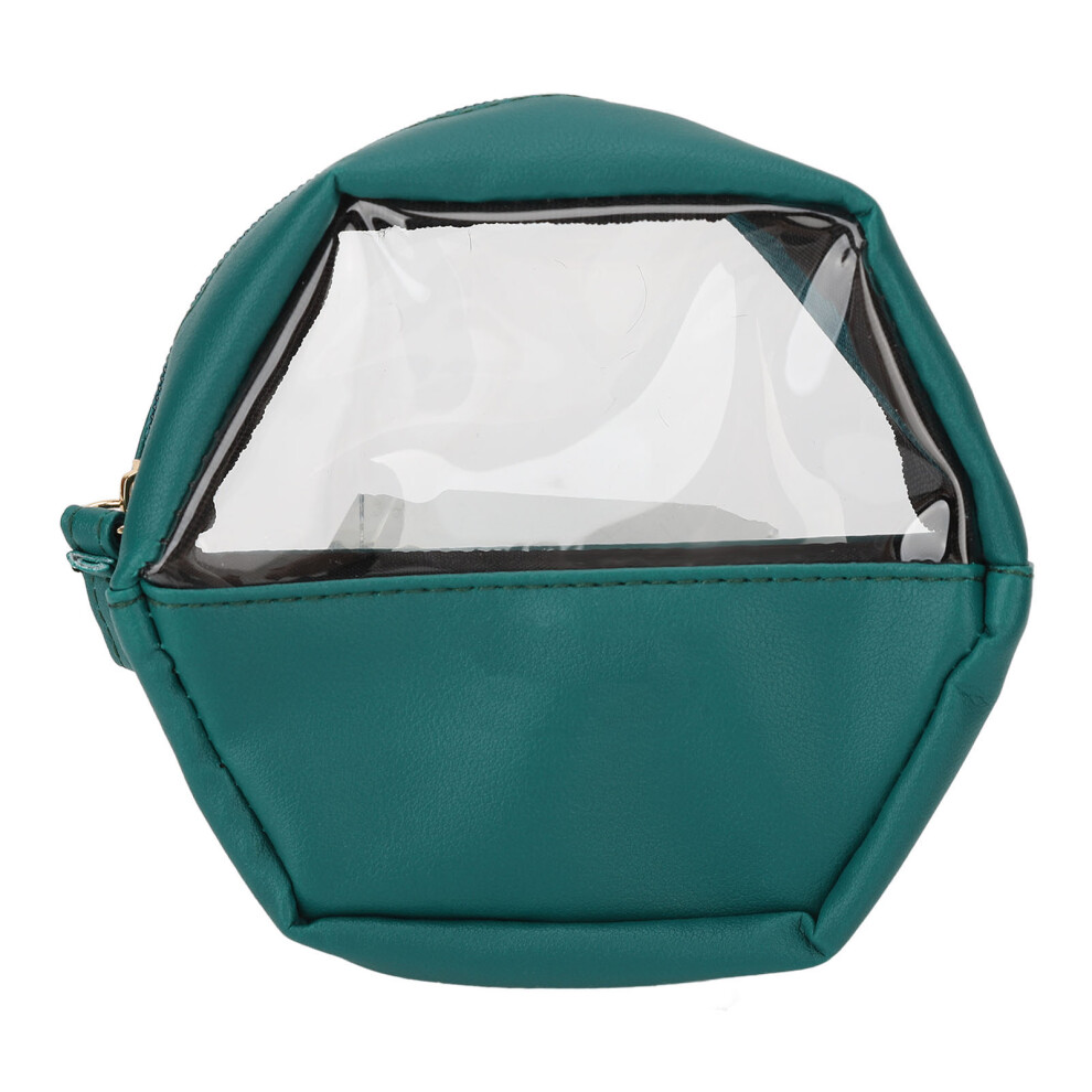 Light Travel Companion: Large Capacity Waterproof Pu Leather Makeup Bag, Convenient Design For Women On The Go