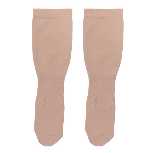 Chaussettes de compression en tissu extensible bidirectionnel, compression graduée, taille moyenne, confort optimal, construction sans coutures,