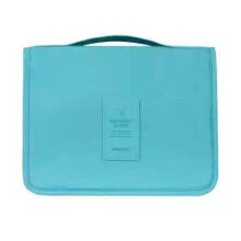Neceser portátil de viaje impermeable, organizador de aseo colgante con gancho, múltiples bolsillos de almacenamiento para mujeres y hombres, tela