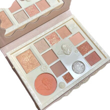 Waterproof Eyeshadow Makeup Palette 12 Colors Velvet Finish Highly Pigmented Powder Long Lasting Formula Super Blendable Multifunctional Exquisite