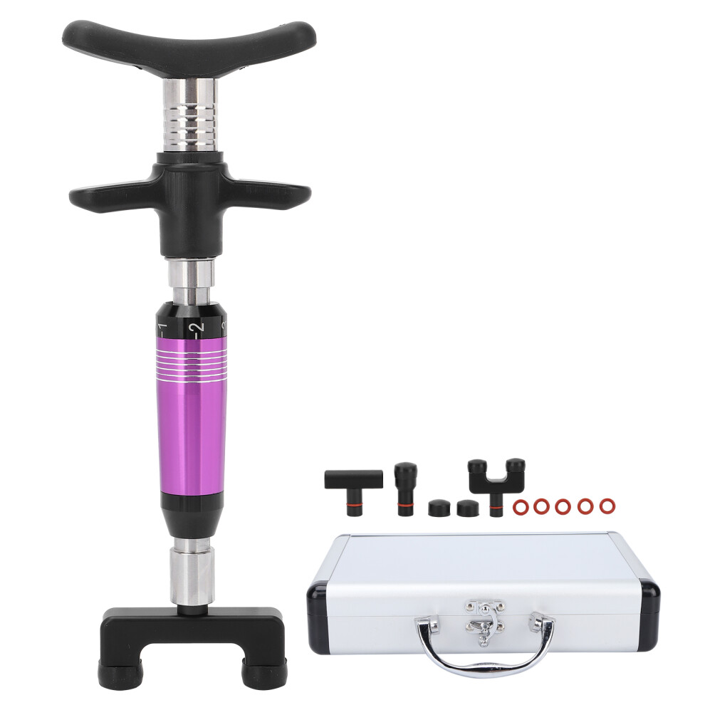 Adjustable Spinal Massager Manual Chiropractic Tool, Body Massage Relax with Stable Performance and Joint Pain Improvement Features