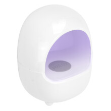 Mini Nail Dryer with Smart Sensor, UV LED Curing Lamps for Nail Gel Polish, Dual Light Source Egg Shape Lamp with Portable LED Light Features