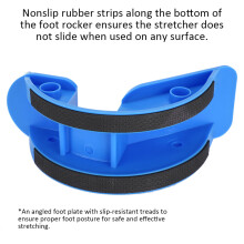 Foot Rocker Calf Stretcher Foot Massage Tool Fatigue Relief Fitness Blue Aid