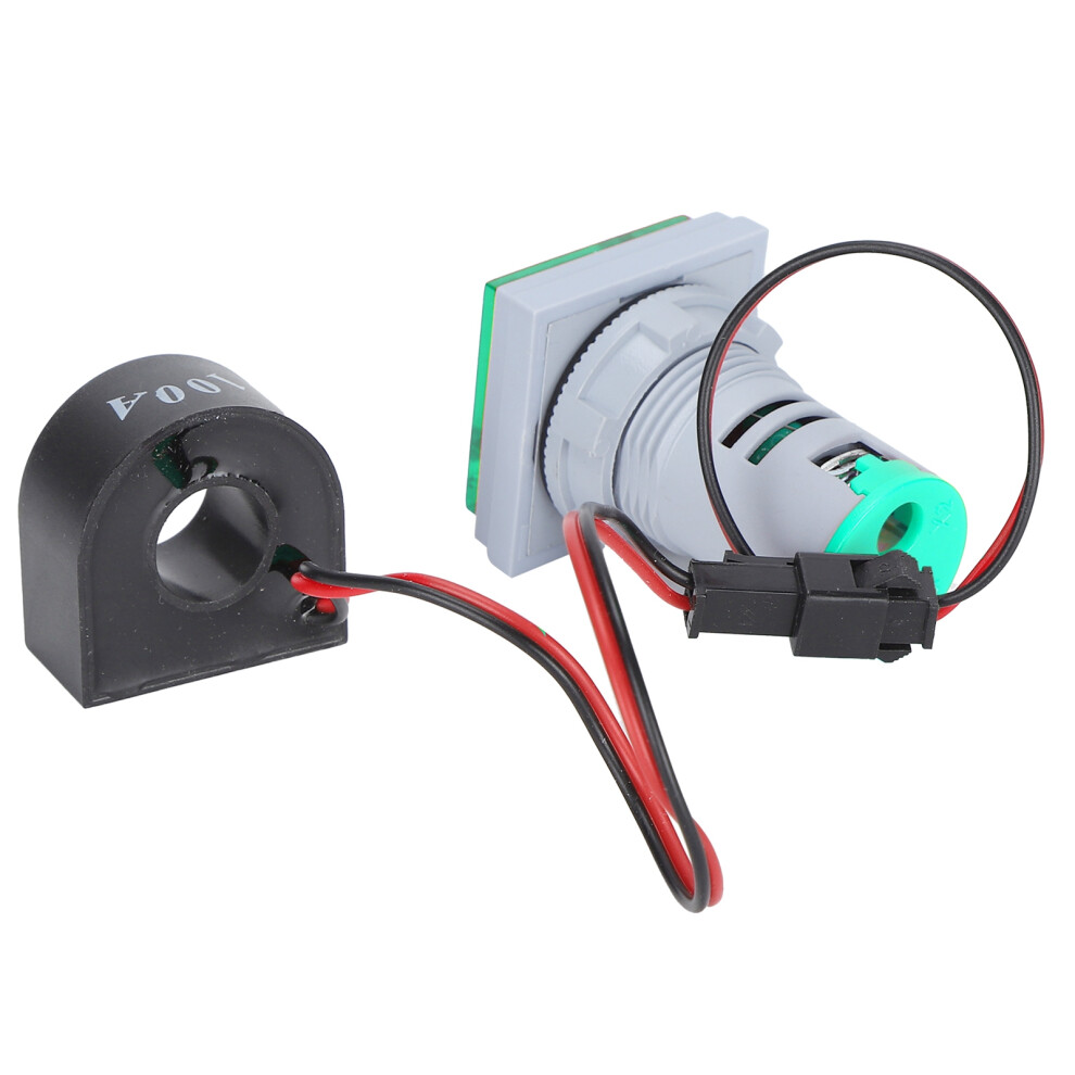 Current Signal Indicator Ad16-22Vah 60-500V Ac Green Square Lamp 7901377729996