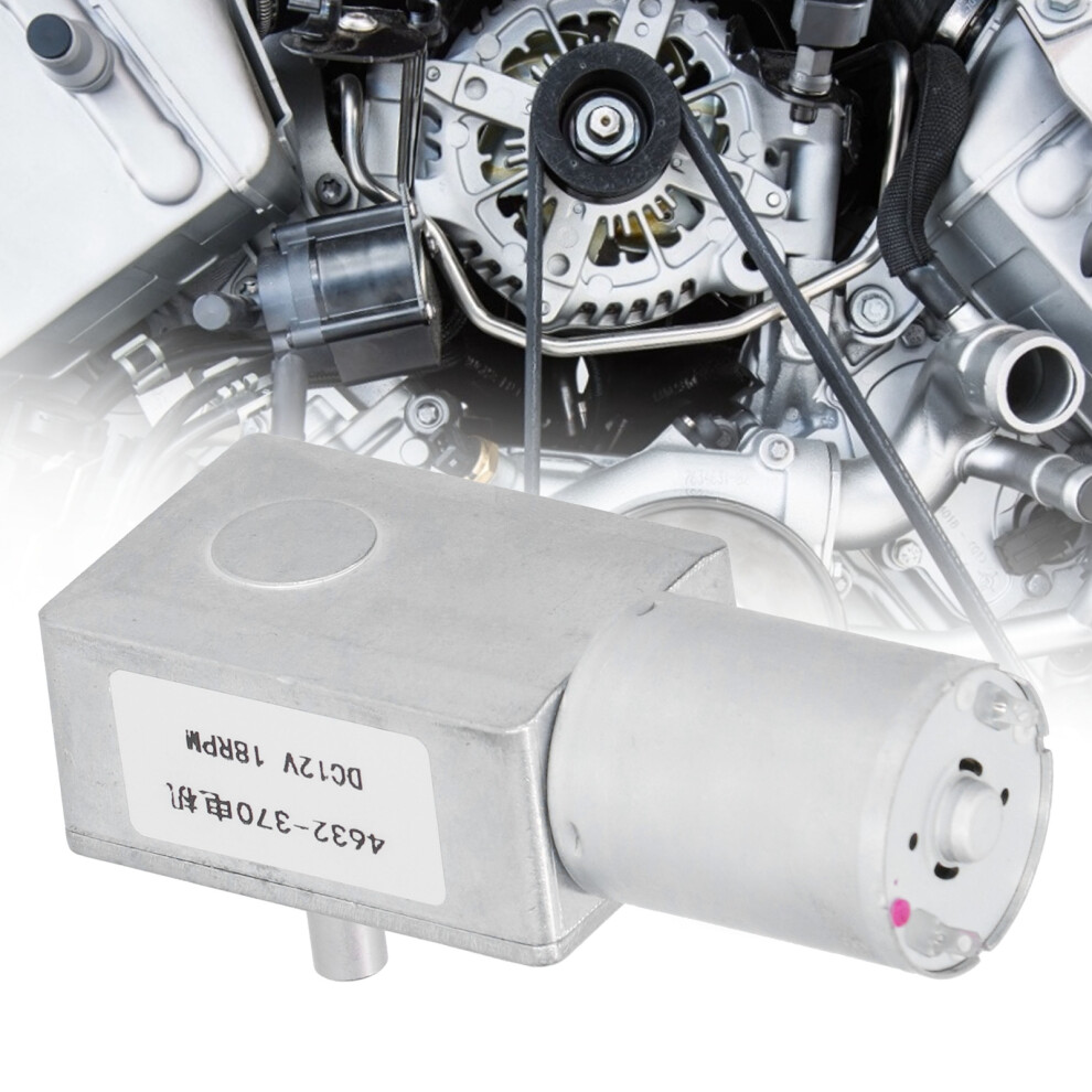 High Torque Dc Worm Motor 4632Â370 12V 18Rpm For Window Automation & Winches 9301377730400