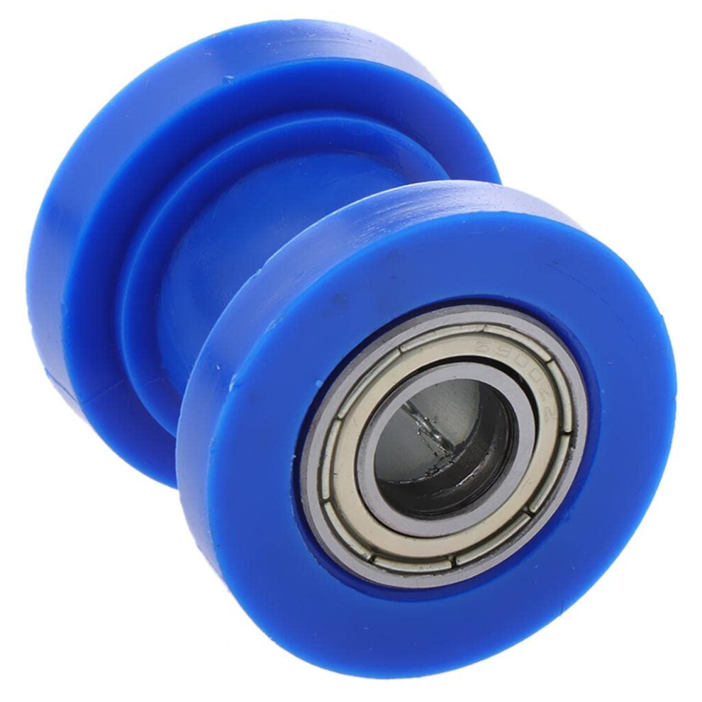 Motorcycle 10Mm Chain Roller Pulley Tensioner Wheel Guide For Cars Motorcycle Chain Tensioner For 10Mm Chains Blue 9187378651087