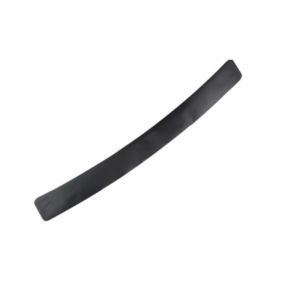 Antiscratch Bumper Strip Universal Rear Trunk Guard Sticker Car Bumper Trim Scratch Protection Carbon Fiber Film 104Cm 9199774307642