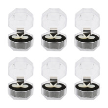 Presas de vampiro, dentaduras, adereços para fantasia, material de resina, acessórios de cosplay de Halloween, inodoros e atóxicos, com caixa para