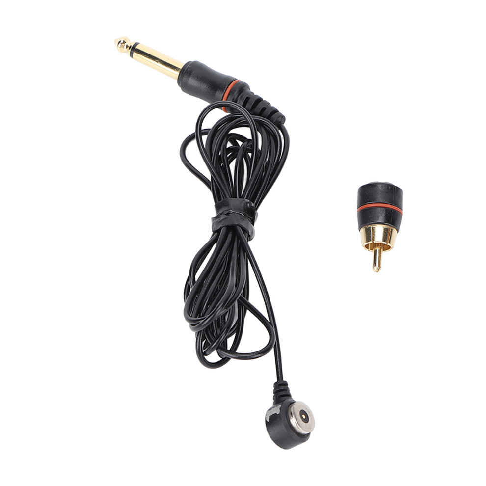 Expert Tattoo Gear, Stable Transmission Copper Core Wire, Professional Rubber Tattoo Clip Cord with 90 Degree Connector for Unmatched Flexibility, Co