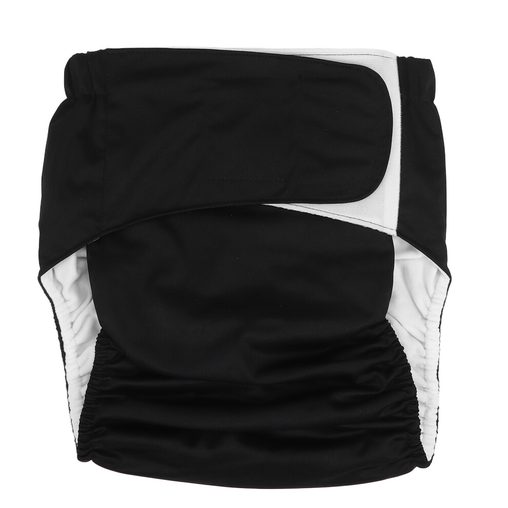 Breathable Lining Cloth Adult Diaper with Waterproof Protection, Reusable Washable Incontinence Wear Featuring Hook and Loop Fasteners and Preventing