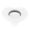 Heart Shaped Clear Plastic Jewelry Organizer Box, Storage Container 9