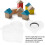 Heart Shaped Clear Plastic Jewelry Organizer Box, Storage Container 6