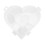 Heart Shaped Clear Plastic Jewelry Organizer Box, Storage Container 5