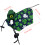 Ensemble chapeau et cape Dragon barbu de la Saint Patrick,-2 2