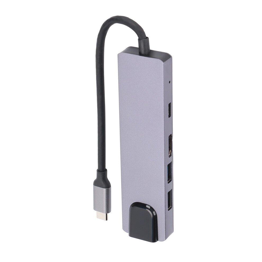 Docking Hub 5 In 1 Type-C To 4K Hdmi Usb3.0 Rj45 Pd Expansion 7901377735645