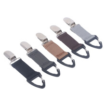 Portachiavi portatile multicolore (5 colori) – Accessorio da viaggio senza mani per borse