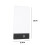 Ultra Thin Light Pad Tracing Drawing Board 18x9.4cm USB Power 9