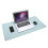 Set de table recto-verso 80x40 cm azur argenté 13
