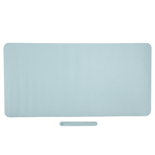 Set de table recto-verso 80x40 cm azur argenté 1