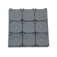 Dog Dispensing Mat Silicone Bowls Dog Lick Mat for Pet-Gray